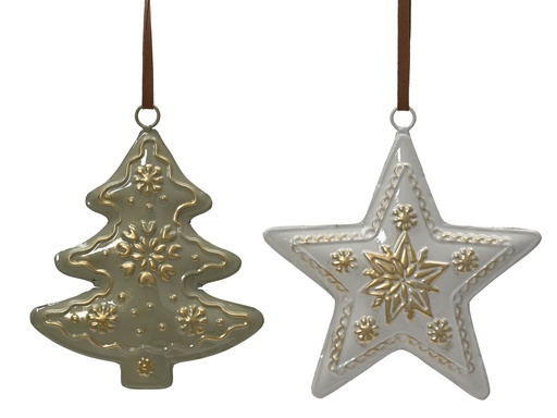 [4-372753] ***FIGURE IRON EMBOSSED ASSORTED L20.00-W2.50-H20.00cm