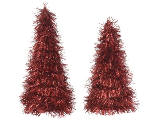 [4-401039] ***TREE PET CHRISTMAS RED L11.00-W11.00-H30.00cm  / L11.00-W11.00-H25.00cm