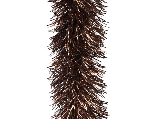 [4-401199] ***TINSEL GARLAND PET ESPRESSO dia10.00-H270.00cm
