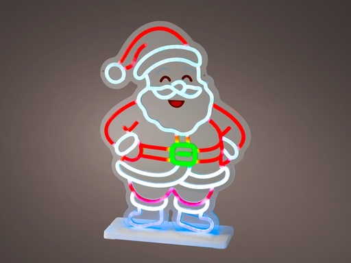 [4-481043] CARTEL NEON - MOTIVO NAVIDEÑO - APTO INTERIOR - L10.00-W30.50-H43.00cm-290LEDS