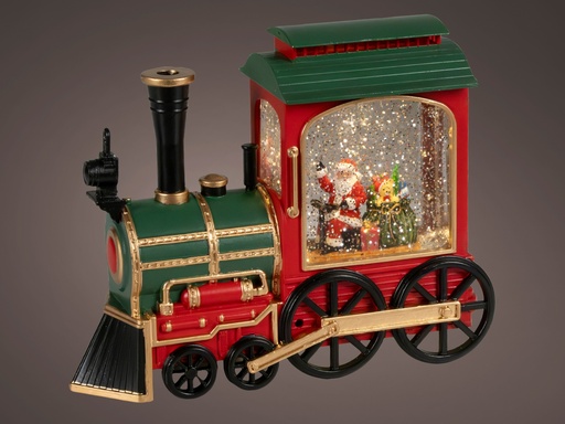 [4-481179] TRAIN AVEC LUMIERE ET MOUVEMENT - L9.00- l 24.50- H20.00cm -1L