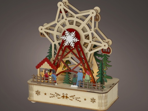 [4-487259] ***LED SCENERY BO INDOOR COLOURS/WARM WHITE L11.00-W20.00-H25.00cm-8L