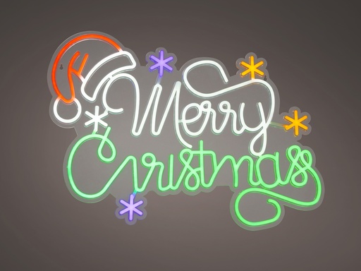 [4-488829] ***LED TEXT INDOOR MULTI L1.40-W63.00-H41.50cm-608L