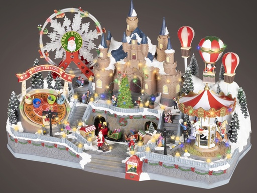 [4-489358] ***LED SCENERY INDOOR COLOURS/MULTI L44.00-W80.00-H47.00cm-133L