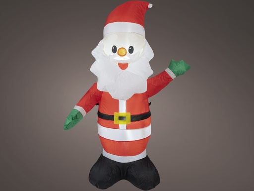 [4-490015] ***LED INFLATABLE FIGURE OUTDOOR MULTI/COOL WHITE L40.00-W80.00-H115.00cm-2L