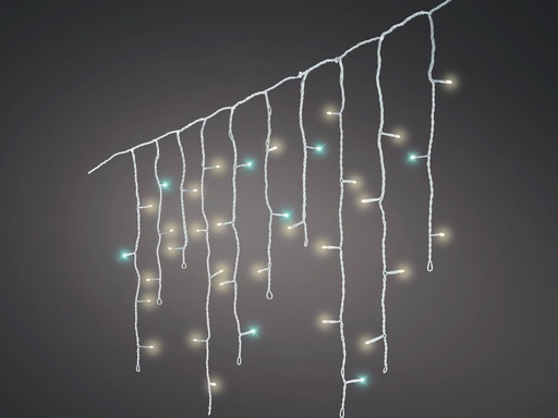 [4-495039] ***LED ICICLE LIGHTS OUTDOOR WHITE/WARM WHITE/CLASSIC WARM L480.00-H52.00cm-180L