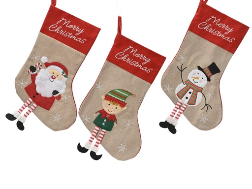 [4-526173] ***STOCKING POLYESTER ASSORTED L0.50-W26.00-H41.00cm