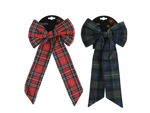 [4-537300] ***BOW POLYESTER ASSORTED L35.00-W25.00-H0.20cm