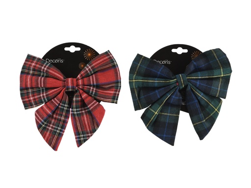 [4-537301] ***BOW POLYESTER ASSORTED L20.00-W20.00-H0.20cm