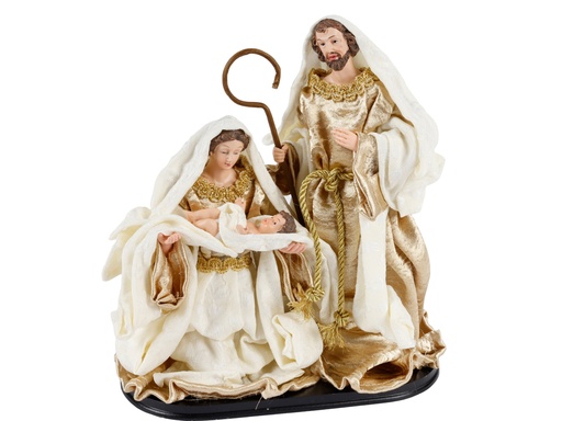 [4-591722] NACIMIENTO FIGURINA DE TELA  -  L21.30-W11.20-H22.50cm