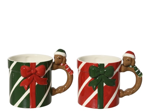 [4-601230] ***MUG DOLOMITE ASSORTED L14.00-W10.30-H11.40cm