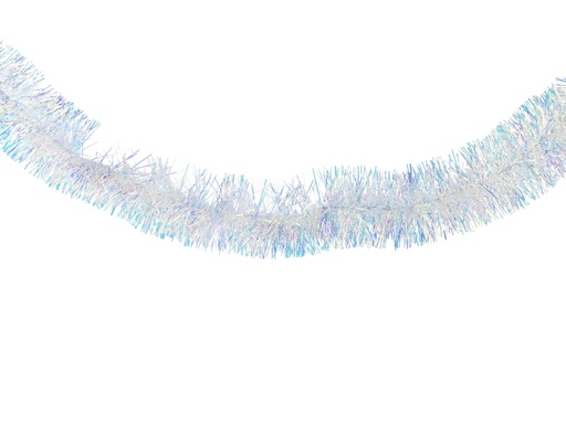 [4-622471] ***TINSEL GARLAND PET IRIS/COLOUR(S) dia10.00-L270.00cm