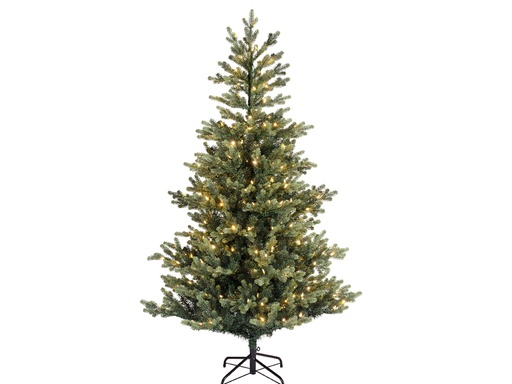 [4-670077] SAPIN VERT « GENEVE » AVEC ECLAIRAGE INTEGRE - L 116.00 cm x H 180.00 cm - 360 LUMIERES