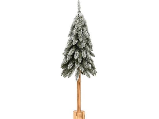 [4-683951] PETIT SAPIN VERT/ENNEIGE, dia 45.00- H 120.00cm