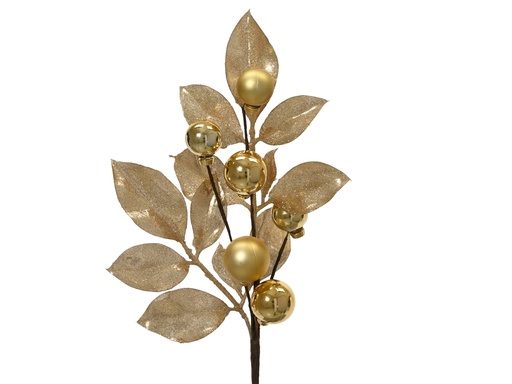 [4-701934] ***SPRAY PE LIGHT GOLD L3.00-W15.00-H36.00cm
