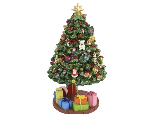 [4-703457] ***MUSIC BOX POLYRESIN GREEN/COLOUR(S) L12.00-W12.00-H21.00cm