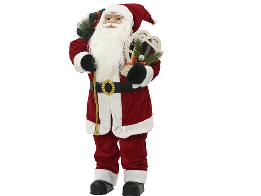 [4-703499] ***SANTA POLYESTER OXBLOOD/COLOUR(S) L37.00-W23.50-H80.00cm