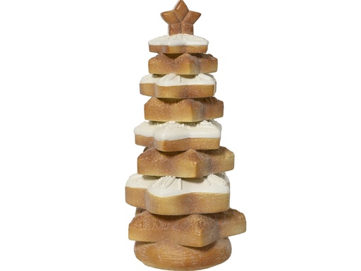 [4-703545] ***TREE POLYRESIN BROWN/COLOUR(S) L13.00-W13.50-H28.50cm