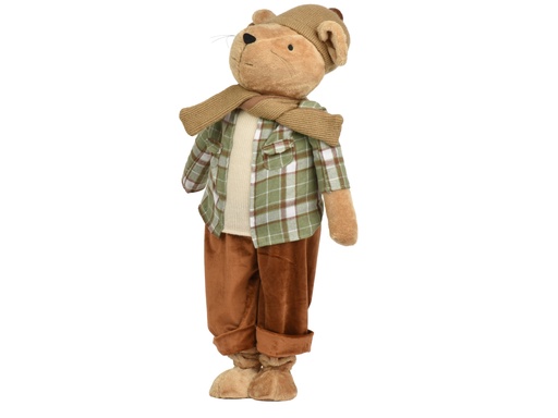 [4-704504] PETITE SOURIS XXL EN TISSU - L39.00-W27.00-H115.00cm