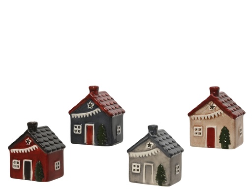 [4-704597] ***HOUSE DOLOMITE ASSORTED L6.20-W7.60-H9.50cm