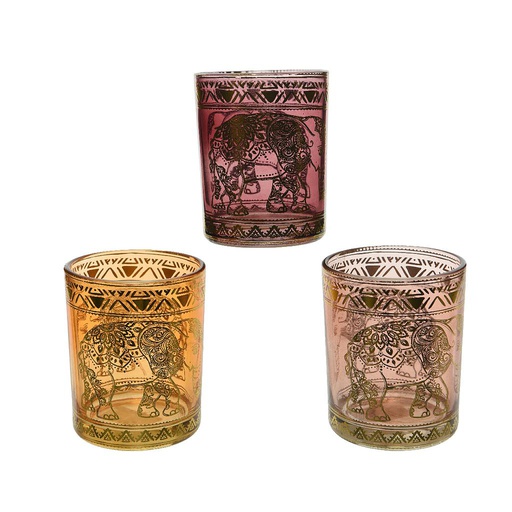 [4-865965] LUZ TE CRIS D/HENNA D7X8CM 3COL UD