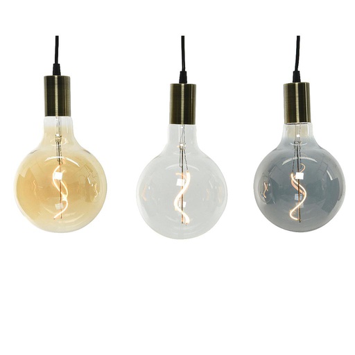 [4-895290] LED HANGING BULB 3ASS OUT BO L15-W15-H26CM
