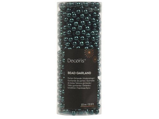 [4-000791] ***BEAD GARLAND POLYSTYRENE EMERALD dia0.80-L1000.00cm