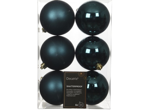 [4-023204] ***BAUBLES POLYSTYRENE EMERALD dia8.00cm