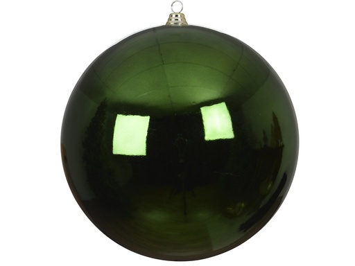[4-023317] ***BAUBLES POLYSTYRENE PINE GREEN dia40.00cm