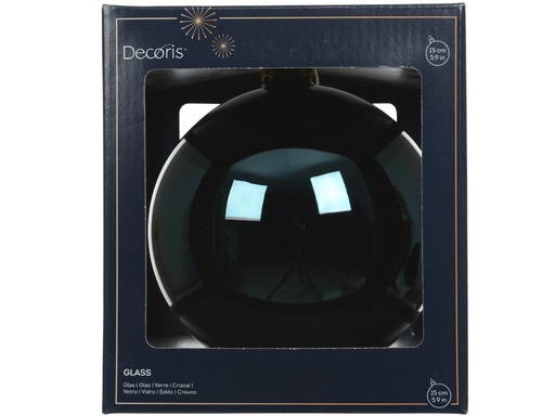 [4-100423] ***BAUBLES GLASS EMERALD dia15.00cm