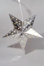 [4-480471] ***LED REALISTIC WICK DINNER CANDLE BO INDOOR CREAM/WARM WHITE dia2.20-H24.50cm-1L