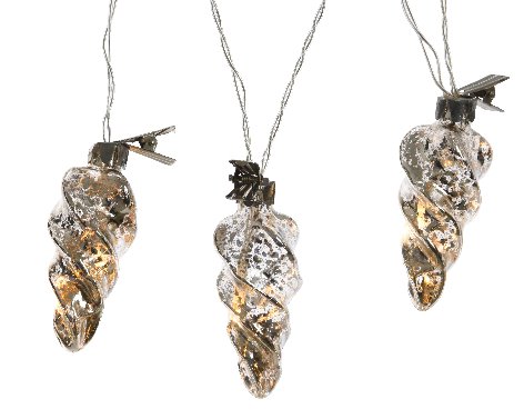 [4-480568] ***LED REALISTIC WICK DINNER CANDLE BO INDOOR LIGHT GREY/WARM WHITE dia2.20-H24.50cm-1L