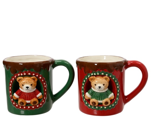 [4-202117] ***MUG DOLOMITE ASSORTED L13.00-W10.00-H10.00cm