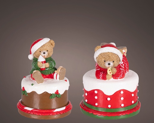 [4-371903] ***MUSIC BOX POLYRESIN ASSORTED L10.50-W11.00-H15.50cm