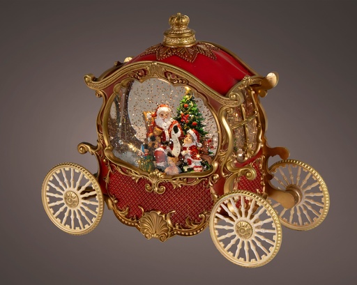 [4-481170] ***LED WATER SPINNER BO INDOOR COLOURS/WARM WHITE L12.00-W26.00-H21.50cm-1L