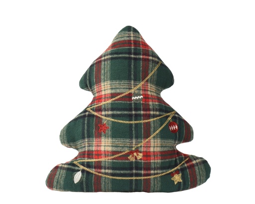 [4-614570] ***CUSHION EG POLYESTER GREEN/COLOUR(S) L42.00-W2.00-H43.00cm