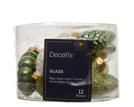 [4-015073] ***FIGURE GLASS WOOL WHITE/COLOUR(S) L2.00-W4.00-H4.00cm