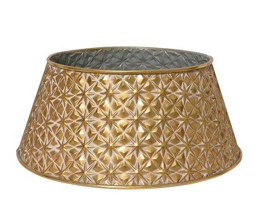 [4-685426] ***TREE RING IRON GOLD ANTIQUE dia70.00-H27.00cm
