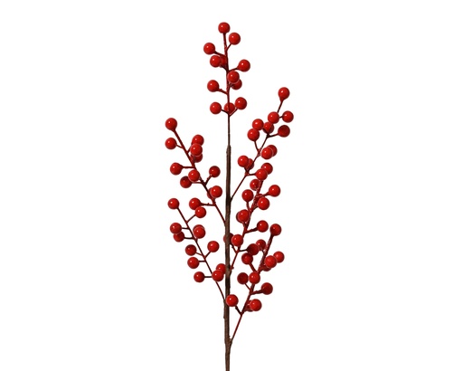 [4-701977] ***BERRY SPRAY FOAM RED L3.00-W8.00-H58.00cm