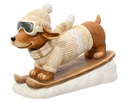 [4-703765] ***DOG MAGNESIUM CREAM/COLOUR(S) L49.50-W20.00-H24.00cm