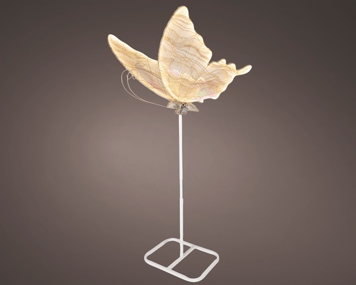 [4-481383] ***LED MOVING BUTTERFLY INDOOR WHITE/WARM WHITE L84.00-W116.00-H155.00cm-580L