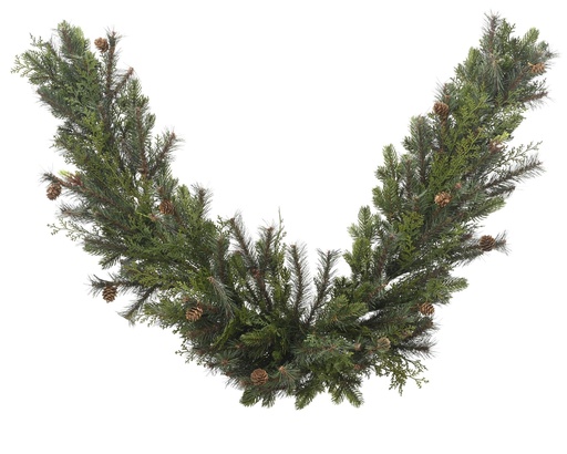 [4-681238] ***CYPRESS GARLAND GREEN dia10.00-L165.00cm