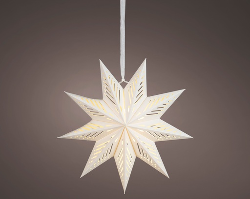 [4-486807] ***LED STAR BO INDOOR WHITE/WARM WHITE dia38.00-H16.00cm-6L