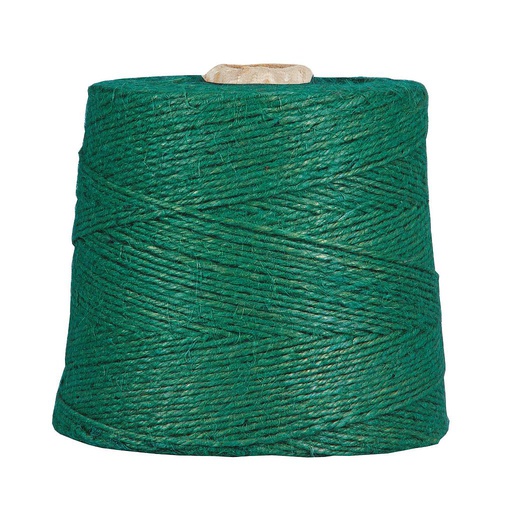 [PV-1364G-73] CORDE DE JUTE VERTE 1KG
