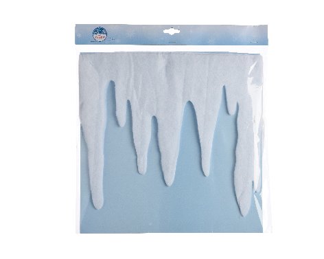[4-470188] STALACTITES - BLANCHES - 200CM