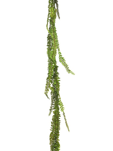 [12-32060-1] ***Fern garland green 180cm