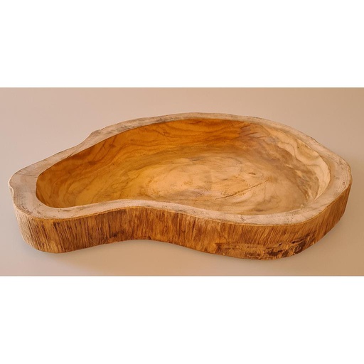 [HBX-622000058] PLATEAU TEKA - D40X5CM NAT