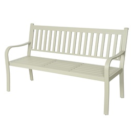 [4-840131] NOTTINGHAM BENCH ALUMINIUM L65-W152-H90CM