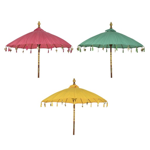 [4-891779V] PARASOL ALGODÓN EXTERIOR-200X230CM-ROSA (copia)