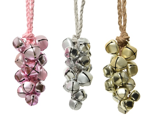 [4-521011] BOUQUET DE CLOCHES - 28CM - 3 COULEURS - PRIX À L' UNITÉ